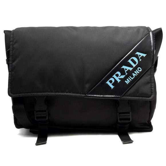 Prada Colori Misty Shoulder Bag Black - Picture 1 of 9